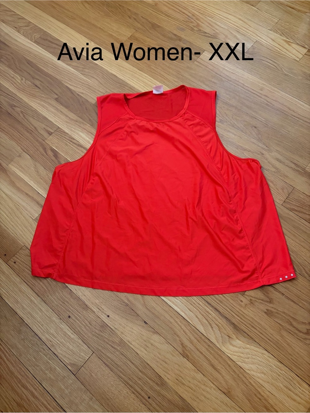 Avia Women's Red Performance Tank Top